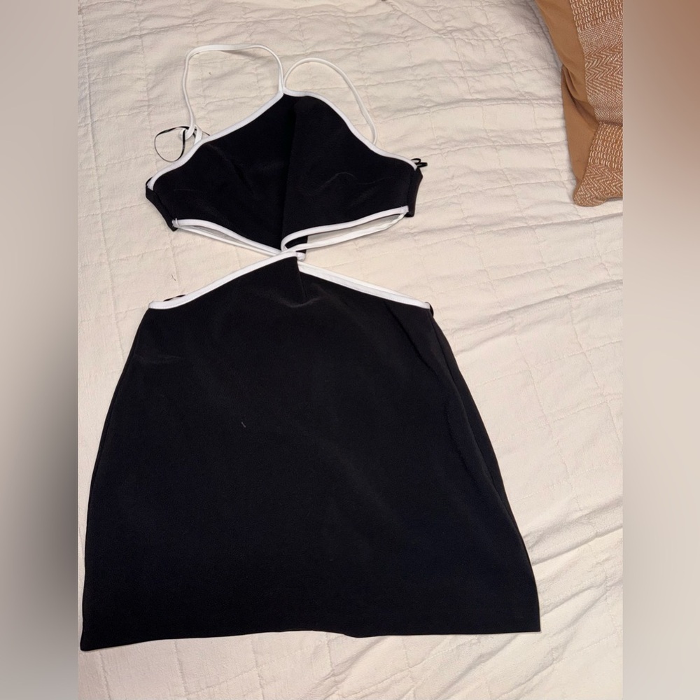 Zara cutout dress